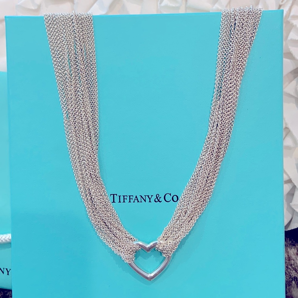 Retired 925 Sterling Tiffany Necklace.